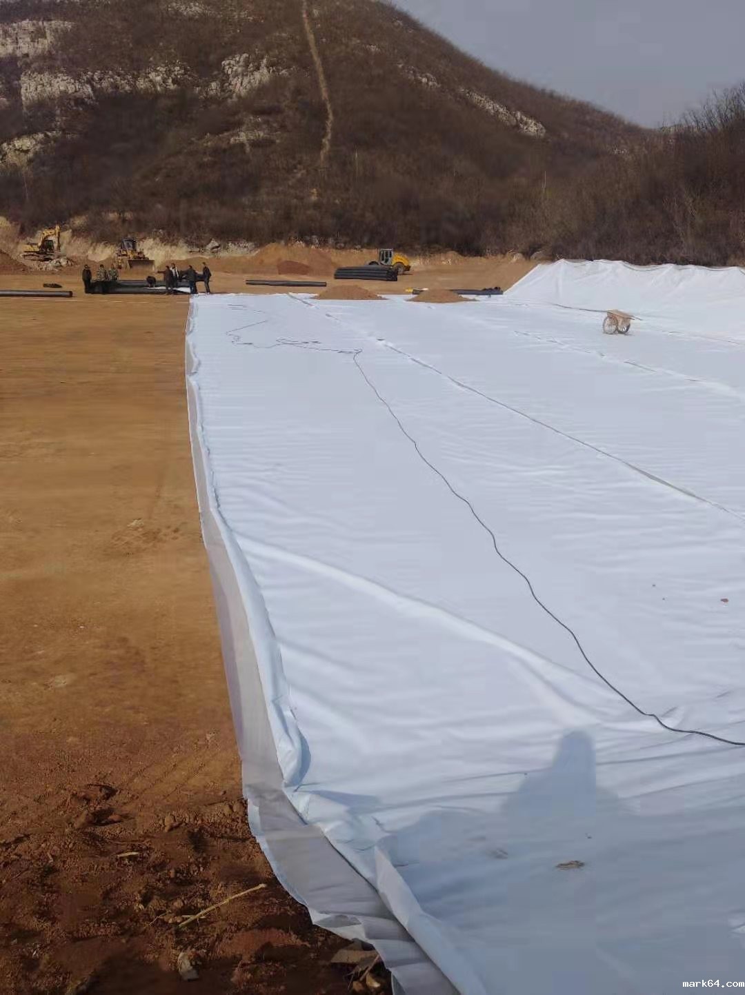 雨季到来彰显土工布防蚀作用