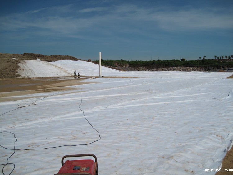 防水防渗施工膨润土防水毯施工环节检测