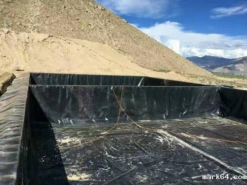 大型商储油库事故收集池HDPE防渗膜怎么修补?