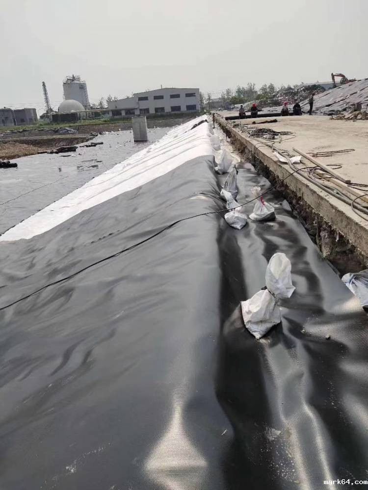 垂直铺膜防渗方案：将体育意甲国际米兰垂直插入地下，切断粉砂水平渗透通道